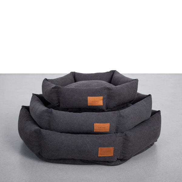 Hex Cushion in Shadow