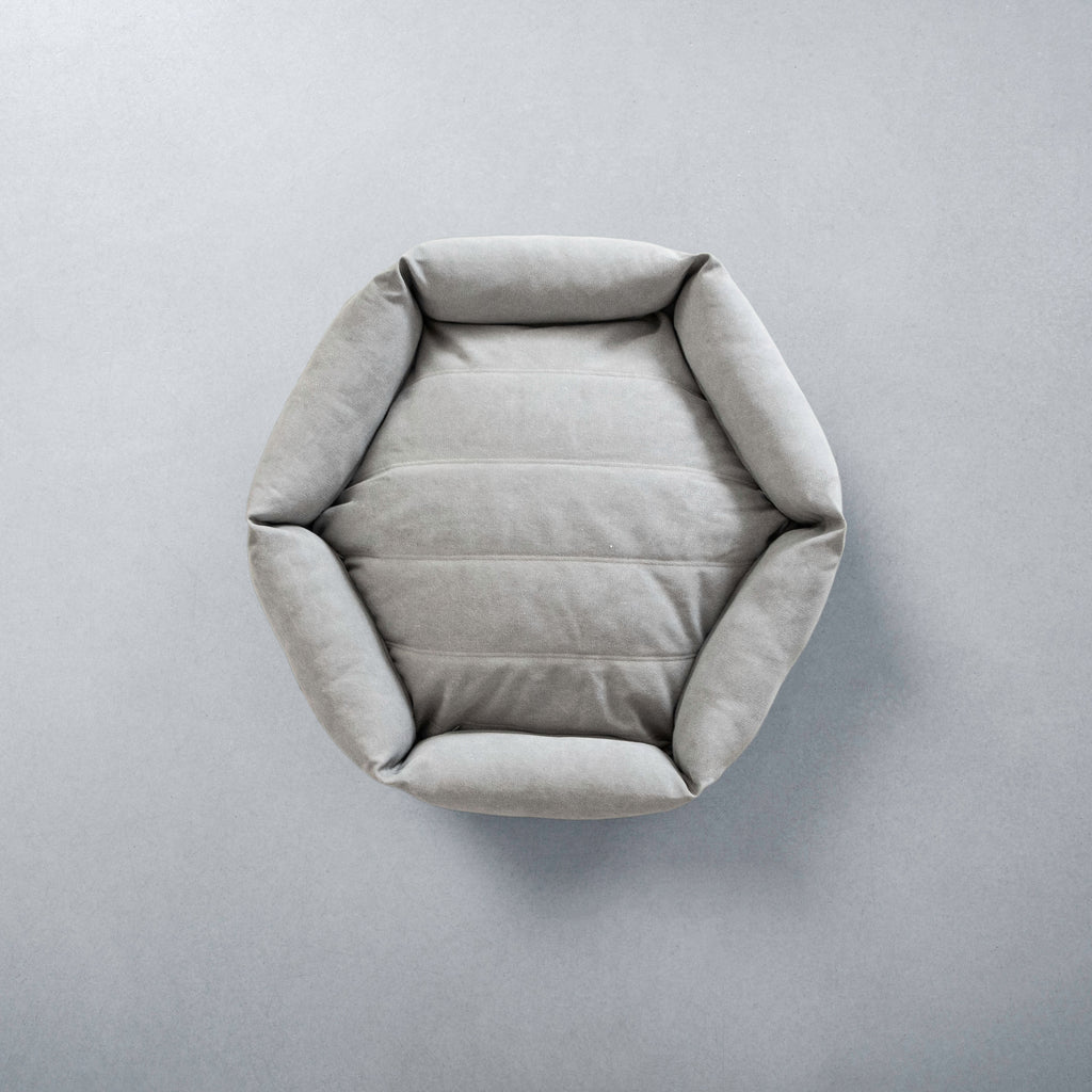 Hex Cushion in Stone